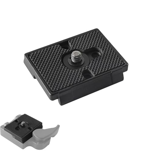 Tripod Quick Release Plate 52mm x 42mm Quick Release Plate Tripod Camera 1/4'' Camera Screw Tripods Mount Plate for 200PL-14 Cameras Quick Release