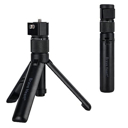 Bullet Time Handle Tripod Multi-Functional Tabletop Fold Tripod for insta360 X5/X4 Insta 360 X3,ONE RS,GO 2,ONE X2,ONE R,ONE X ONE RS Sport Camera Accessories (Mini Tripod)