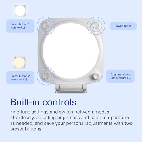 Elgato Key Light Neo with Monitor Mount, Studio Light | Adjusts for all skin tones, Up to 1000 lumens with USB power, Edge-lit, glare-free design, Effortless mount, Zero plastic - color: White, style: Key Light Neo