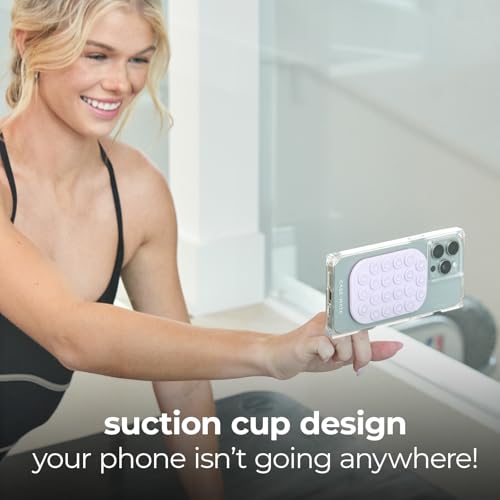 Case-Mate Stick it! Magnetic Suction Mount - Snap-on iPhone Holder - Detachable for MagSafe - Hands-Free Content Creator Essentials for iPhone 17 Pro Max/16 Pro Max/15/14/13/12/Pixel 10- Stardust - color: Stardust