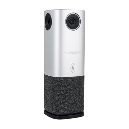 SVBONY A1 AI-Powered 360°Conference Camera,Speaker Tracking & Auto Framing, 1080P Video,AI Noise Cancellation, 16.5ft Microphone Pickup Meeting Room Camera,Compatible with Zoom,Teams & Google Meet