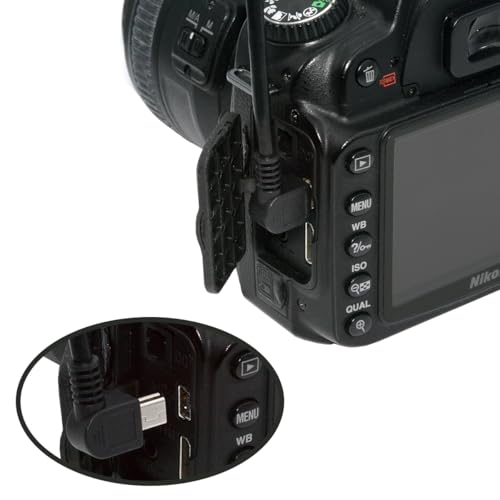 JSER Mini USB2.0 5Pin Type-B Male 90 Degree Right Angle to USB 2.0 Type-A Male Power Data Cable 480Mbps Compatible with Computer Camera Laptop Desktop MP3 MP4 (Right Angle 1.6ft/0.5m) - size: 0.5m, style: Right Angle
