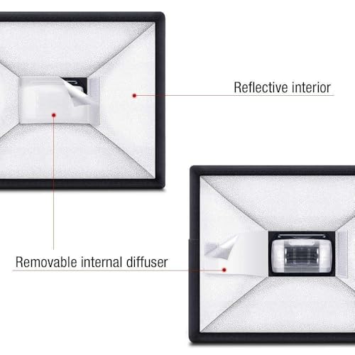 REFLEX CAMERA Universal Softbox Flash Diffuser 30×20cm (11.8×7.9in) for DSLR Camera Speedlite | Foldable Portable Light Modifier for Flash | Soft Even Lighting with Storage Pouch - size: 30×20cm (11.8×7.9in)