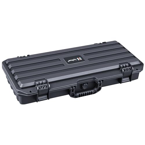 Lykus HC-5011 Waterproof Hard Case with Customizable Foam, Interior size 20.7x8.1x3.5 in, Suitable for long slim items