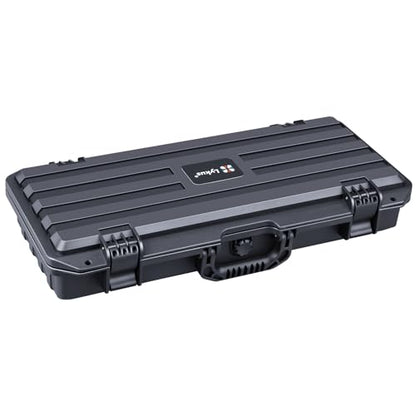 Lykus HC-5011 Waterproof Hard Case with Customizable Foam, Interior size 20.7x8.1x3.5 in, Suitable for long slim items