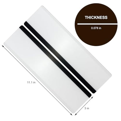Office Desk Accessories, Monitor Memo Board, Office Supplies, for Office Decor, Women Men's Sticky Note Holder, Desk Decor, Cute Desk Accessories 1pcs Transparent Left (Left, 1) - style: Left