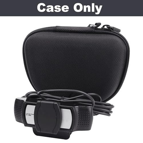 Aenllosi Hard Case Replacement for Logitech HD Pro Webcam fits C920/ C930e/C922 (Black)