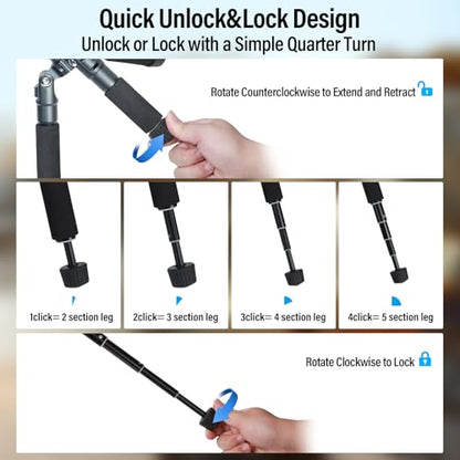 SIRUI Compact Mini Desktop Tripod, 20" Aluminum Portable Small Tabletop Tripod Stand with 360° Ball Head for DSLR, Camera, Phone, Loaded up to 17.64lbs, Phone Holder Included, AM-TT50 - style: AM-TT50