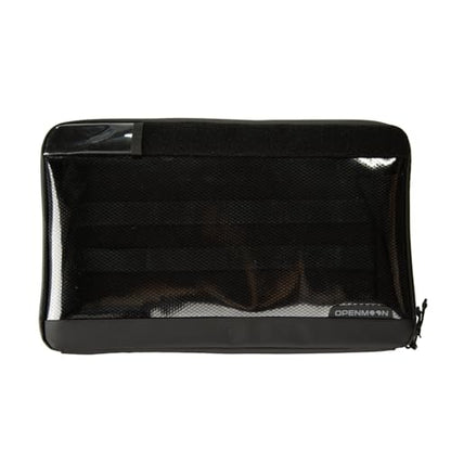 OPENMOON Translucent Storage Electronics & Camera Accessory Pouch - Cable Organizer Gear Accessories Pouch Travel Camera Essentials - L Thin Version
