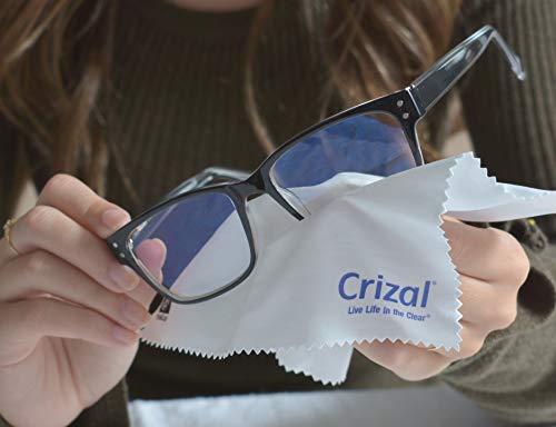 Crizal Eyeglass Lens Cleaning Kit – 1 Pack (2oz Spray + Microfiber Cloth) – Designed & Tested for AR-Coated Lenses – Complete Lens Care System - color: 2oz Spray W/Cloth, 1 Pack