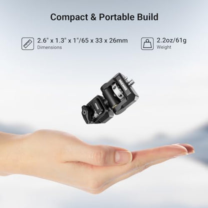 NEEWER Quick Release Monitor Mount for Phone Cage, Video Rig Stabilizer Mobile Photography Accessories Holder Compatible with iPhone Samsung Android F700 Camera Field Monitor, PA127 - style: PA127 for Phone Cage