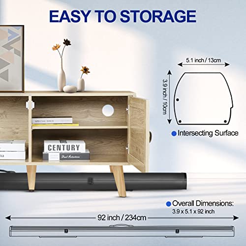 Emart 77in x 92in Collapsible Blue Backdrop Retractable Chromakey Photo Background with Solid Aluminium Base, Auto-Locking Frame, Wrinkle- Resistant Fabric for Video Studio, Live Game,Streaming - color: Blue, size: 77x92in