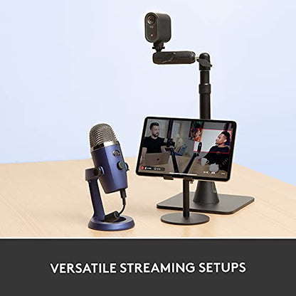 Logitech for Creators Mevo Start, Wireless Live Streaming Camera, 1080p HD Video Quality, Intelligent App Control, Stream via LTE or Wi-Fi - Black - style: 1 Pack