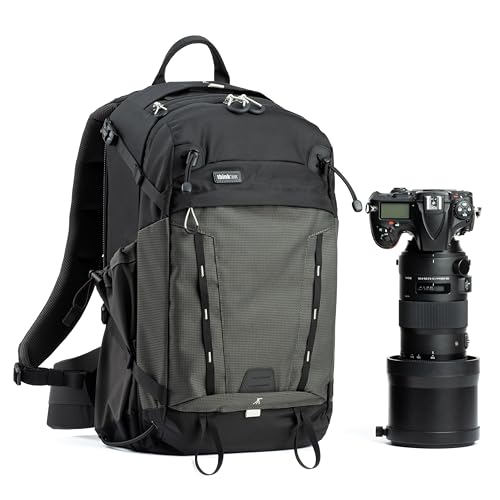 Think Tank BackLight 26L Camera Daypack Backpack for DSLR, Mirrorless, Photography and Video - Slate Black - color: Slate Black, size: 26 Liters