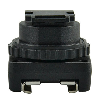 JJC Cold Shoe Mount Adapter for Sony Multi Interface Shoe to Universal Cold Shoe Compatible with Sony Handycam Camcorder HDR-AX53 AX33 AX100 CX675 CX900 CX610E CX530E CX510E CX400E PJ810E PJ790E