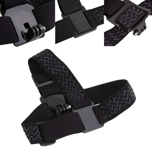 POV Phone Head Mount Strap,First-Person View Video Outdoor Live Shooting Bracket for iPhone, for Samsung Galaxy Phone, for GoPro Insta360 Sony DJI Action Camera