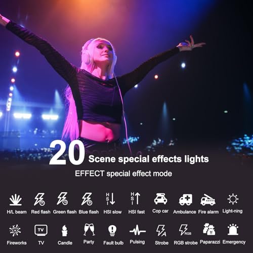 114 LEDs RGB Video Light Wand, Magnetic Handheld Magnetic Tube Light 2500K-9000K CCT & 20 Scene Modes with 3000mAh Battery, 95+ CRI, 120° Beam Angle for Photography YouTube TikTok Vlog - size: 11.8 inch