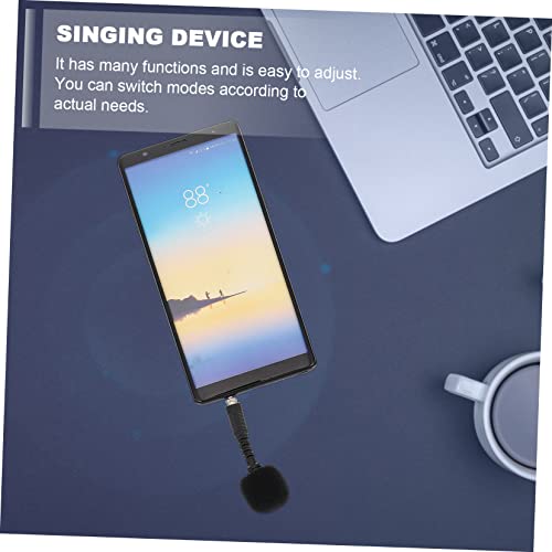 BESPORTBLE 2Pcs Line Microphone Noise Canceling Mic for Laptop Omnidirectional Design Plug and Sensitivity Sound Reproduction for Streaming and Recording