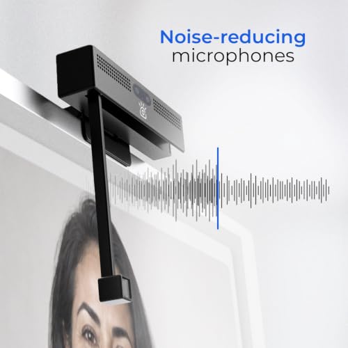 ProHello Web Camera for Meetings for Windows Hello | 4K Webcam, Web Camera, Computer Camera, Windows Hello, Eye Contact, Best for Zoom, Plug and Play USB