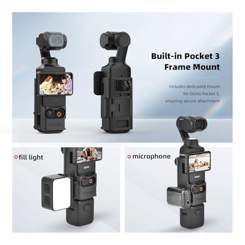 80in Pocket 3 4 Selfie Stick Tripod for GoPro Action Camera, Extendable Stand Vlog Mount for DJI Osmo Pocket 3 4 Action 6 5 Pro 4 3 for Xtra Muse for Insta360 X5 X4 X3 for AKASO DSLR Accessories
