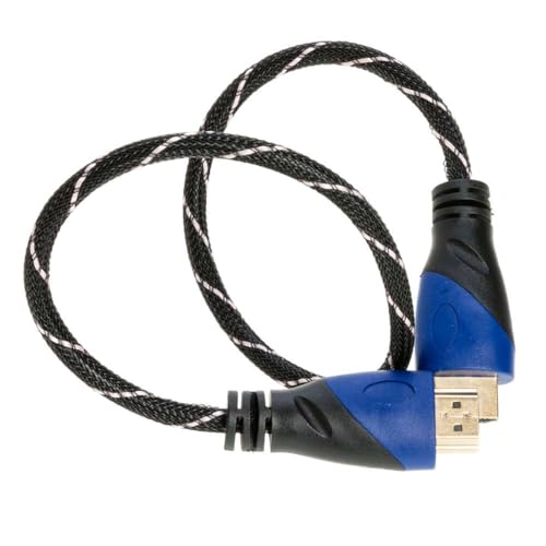 6FT HDMI Cable High-Speed 4K HDR 18Gbps Ethernet Audio Return Channel Gold-Plated 2.0 60Hz UHD ARC Universal Compatible with HDTV Projector, Gaming Console Laptop Home Theater (6FT, Multi-Colored) - color: Multi-Color, size: 6FT
