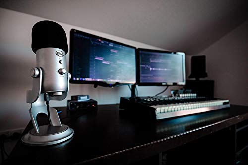 Sound Addicted - Foam Cover Windscreen for Blue Yeti Microphones | Ideal for Podcasting & Professional Recordings