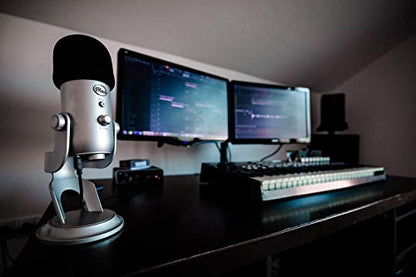 Sound Addicted - Foam Cover Windscreen for Blue Yeti Microphones | Ideal for Podcasting & Professional Recordings