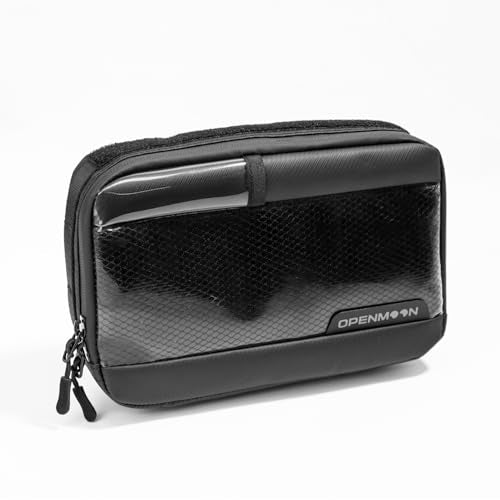 OPENMOON Translucent Storage Electronics & Camera Accessories Pouch - Cable Organizer Gear Accessories Pouch Travel Camera Essentials - S thick version - size: S