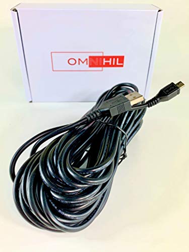 OMNIHIL 30 Feet Long High Speed USB 2.0 Cable Compatible with HeimVision Security Camera Model: HM203
