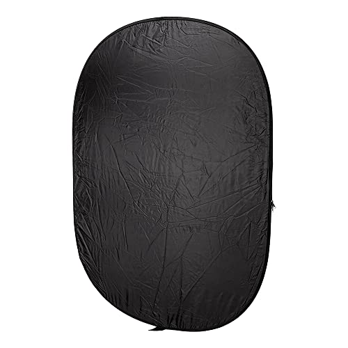 Fotodiox 48x72in 5-in-1 Collapsible Reflector Panel with Bag for Photography and Video - Black, Gold, Silver, Translucent, and White Panel - size: 48x72in (120x180cm)