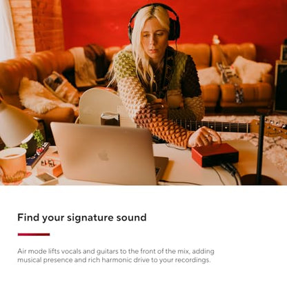 Focusrite Scarlett Solo 4th Gen USB Audio Interface, for the Guitarist, Vocalist, or Producer — High-Fidelity, Studio Quality Recording, and All the Software You Need to Record | 1 Mic Preamp, 1 Hi-Z Instrument Input, 24-Bit/192 Khz, Loopback, USB-C Bus-P