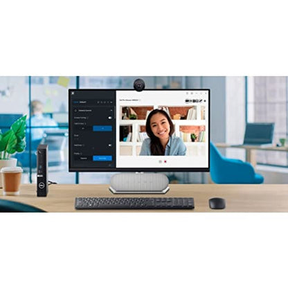 Dell Pro Webcam WB5023 - 2K QHD, 1440p, Sony Starvis Sensor, Upto 4x HD Digital Zoom, f2.0 Aperture, Magnetic Privacy Shutter, Microsoft Teams and Zoom Certified - Black