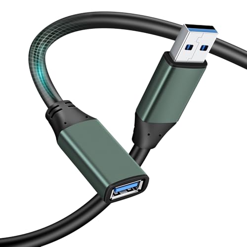 Kumiho 6Ft USB 3.0 Extension Cable Active Type A Male to A Female for PlayStation, Xbox, Keyboard, Mouse, USB Flash Drive, Printer, Camera and More - size: 6FT