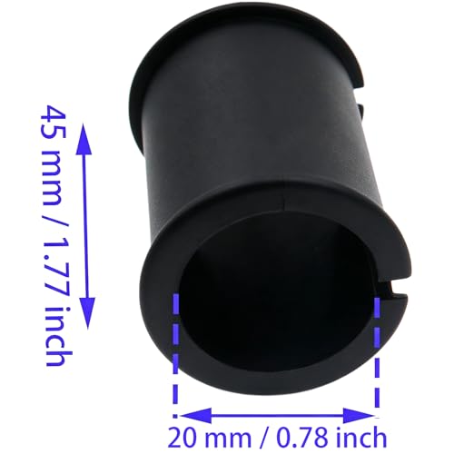 4 PCS Microphone Shock Mount Rubber Sleeve Black Shock Mount Spacer for Microphone Stand Shock Absorption