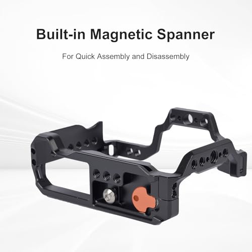 EOS R100/R50 Camera Cage, EOS R50/R100 Cage for Canon EOS R100 R50 Camera Case Camera Rig Cold Shoe