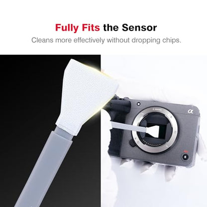 VSGO APS-C Sensor Cleaning Kit, 6pcs Sensor Swabs & 10ml Sensor Cleaner for Nikon Sony Canon DSLR Camera Clean (VS-S02-6)