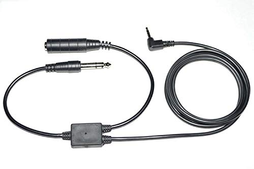 Smartphone iOS & Android GA Cockpit Voice Recorder Headset Adapter, ATC and Audio Recorder for GA