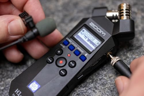 Zoom H1essential 2-Track 32-Bit Float Portable Audio Recorder Bundle with WSH-1E Hairy Windscreen - style: H1e + WSH-1E Windscreen