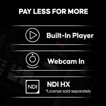 Osee GoStream Deck HDMI Pro Live Streaming Multi Camera Video Mixer Switcher with NDI Updatable
