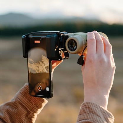 Nocs Provisions Photo Rig II Smartphone Attachment, Binocular & Telescope Camera Adapter Accessory for Photo & Video Capturing