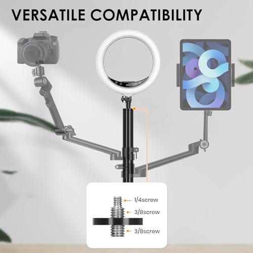 TARION Modular Base Extension Rod - 21.6"/55cm Extension Pole Set (2× 10.8" Sections) Compatible with Titanrig Lite Z, Desktop, Studio, Cart Products - size: Base Rod 21.6" / 55cm