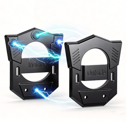 Body Camera Mount, Universal Camera Mounts & Clamps Fit for All Models Police Body Cam, Strong Magnet Camera Holder Stick to Clothes Prevent Moving（Single-Pack）