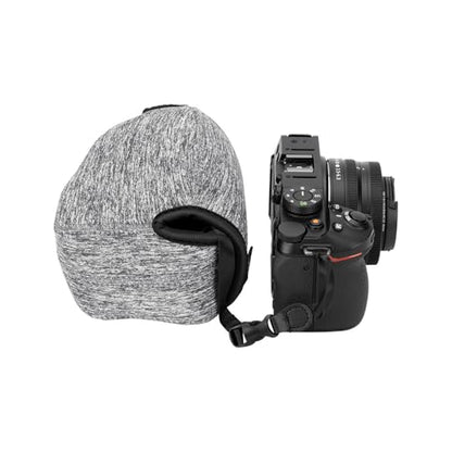 Neoprene Camera Sleeve Case for Sony ZV-E10 II +16-50mm lens Fuji X-T50 | Compact Camera Pouch, 6mm thick Neoprene, Anti Scratch. Touch-fastening flap. without strap, - color: Neoprene Camera Sleeve