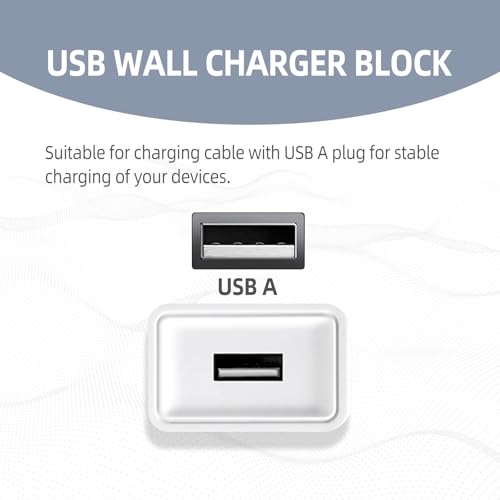 3 Pack 5V 2A USB Cam Power Adapter for Outdoor Wyze Nest cam,Kasa,Google Nest,Blink Mini Pan,Arlo,Ring Stick Cam,Ring Spotlight,YI Dome,Furbo Dog,Dropcam Security Camera Wall Charger Charging Cable