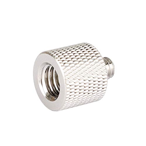 CAMVATE 1/4" Male to 3/8" Female Adapter for Tripod and Camera & Qr Plate