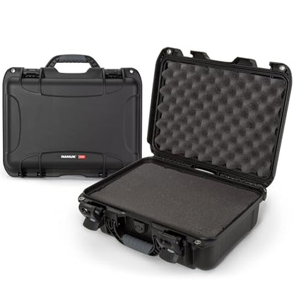 NANUK 920 Hard Case – Waterproof Travel Hard Case with Customizable Cubed Foam, 16.7” x 13.4” x 6.8”, Dustproof & Impact-Resistant, Airline Carry-On Approved – Black | IP67 Waterproof Nk-7 Resin Shell, Powerclaw Latches, Pick-and-Pluck Foam Included, 16.7