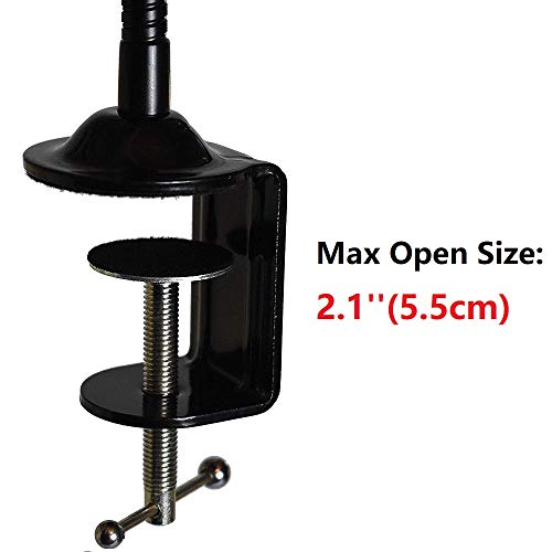 25'' Webcam-Stand Clamp Mount Holder Compatible with OBSBOT Tiny 3/Tiny 3 Lite/Tiny-2 Lite/Tiny 2/ Tiny SE/Meet 2/Meet SE/Meet Tair Ari Webcams