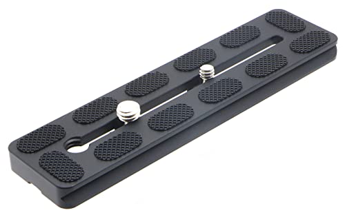 150mm Universal Quick Release QR Plate with 1/4" and 3/8" Mounting Screw for Tripod Mount Ball Head DSLR Camera Arca Swiss Compatible