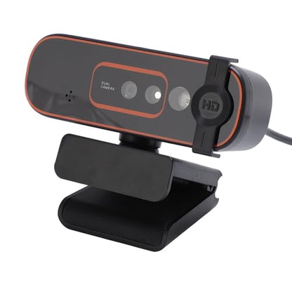 EBTOOLS Full HD 1080P Webcam, 30fps, Auto Focus Facial Recognition Hello, Noise Canceling Microphone, Privacy Cover, USB Plug Play, with Autofocus, for Laptop Desktop PC Zoom