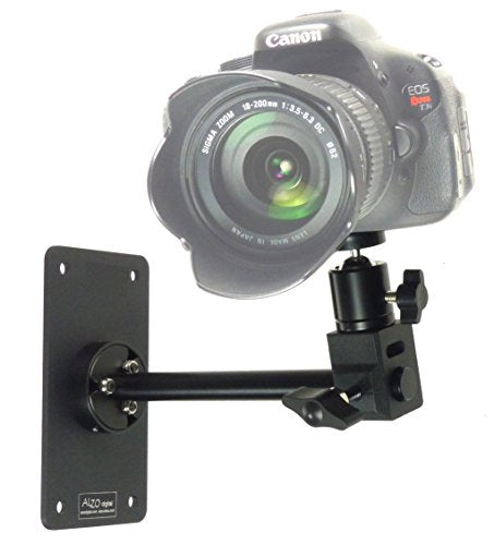 Wall-Mounted Camera Support with Ball Head